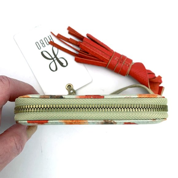 HOBO Dots Print Nila Small Zip Around wallet - Picture 3 of 7